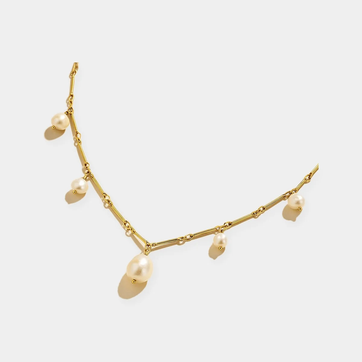 Mykonos Pearl Necklace