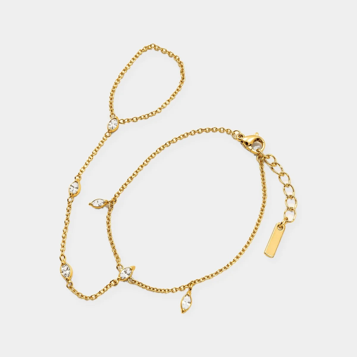 Seraphine Crystal Hand Chain