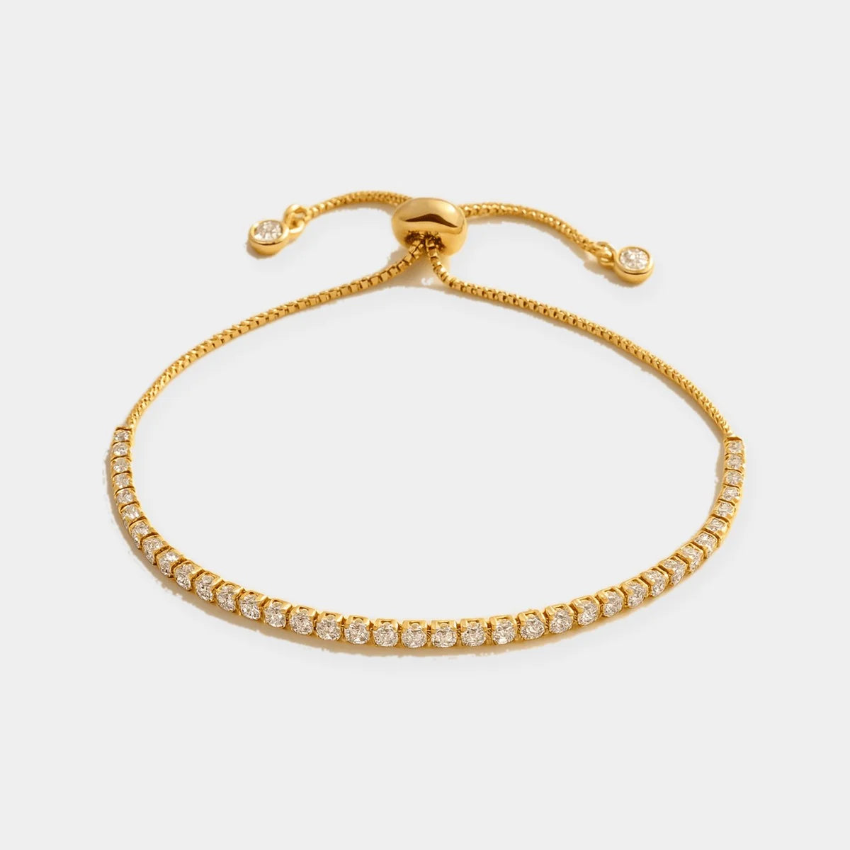 Talia Adjustable Tennis Bracelet