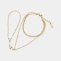Celestine Crystal Hand Chain