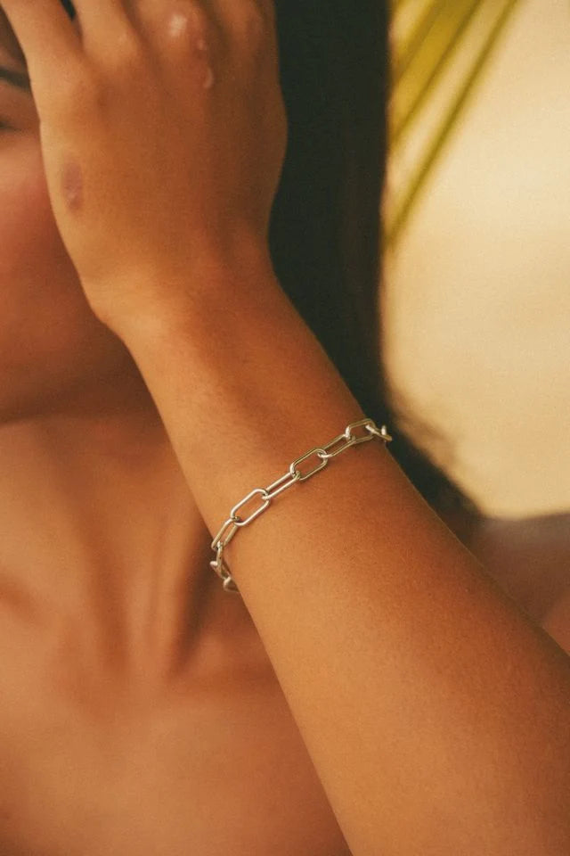 Mykonos Paperclip Bracelet