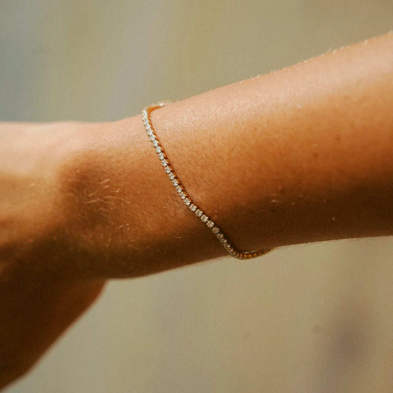 Talia Adjustable Tennis Bracelet