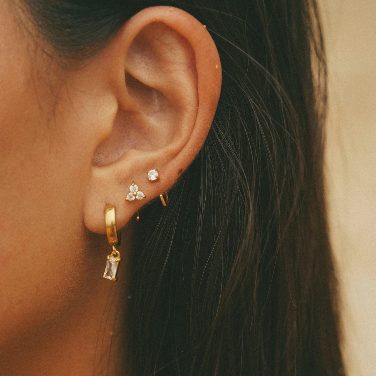 Trio Star Comfort Earrings