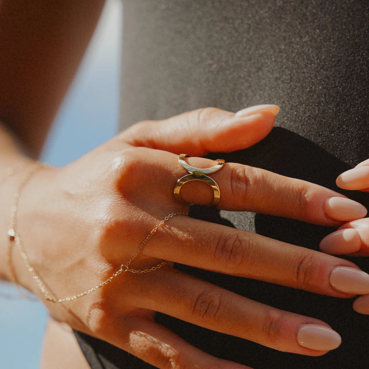 Noir Eclipse Ring