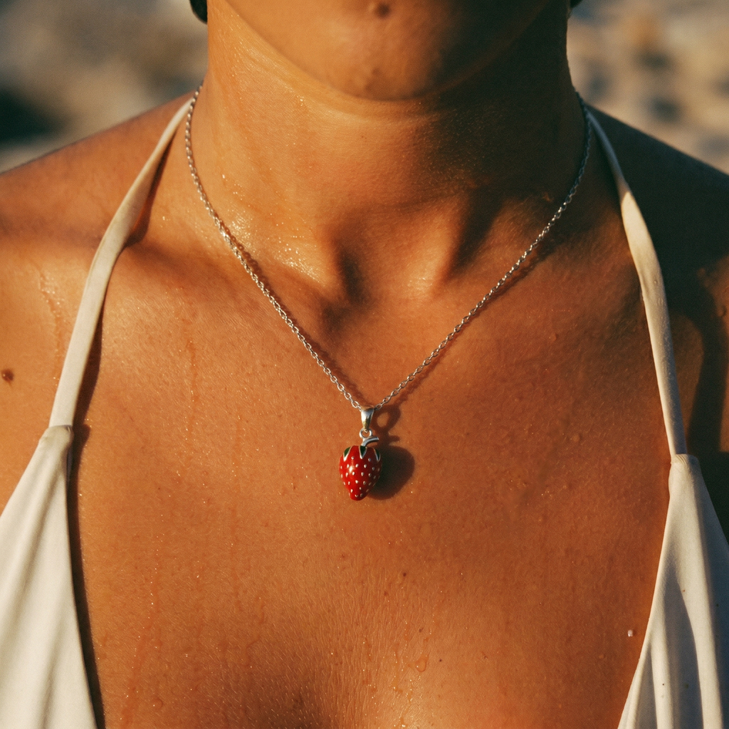 Rosé Kiss Necklace