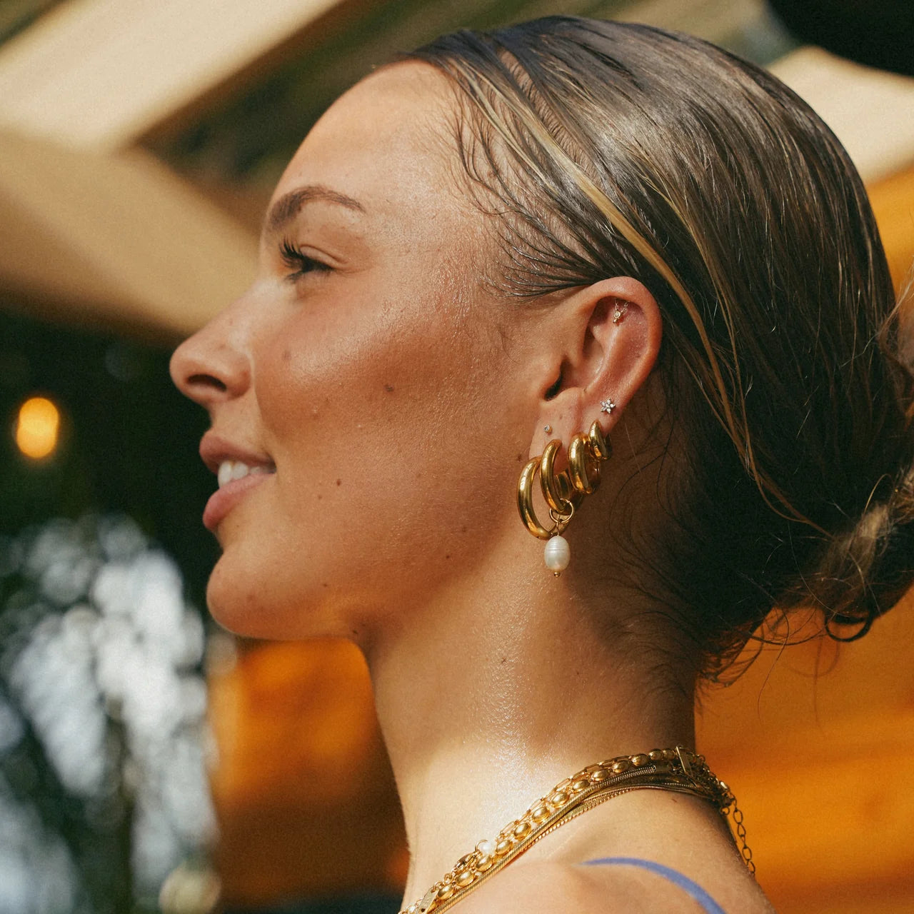 Noelia Hoop Earrings
