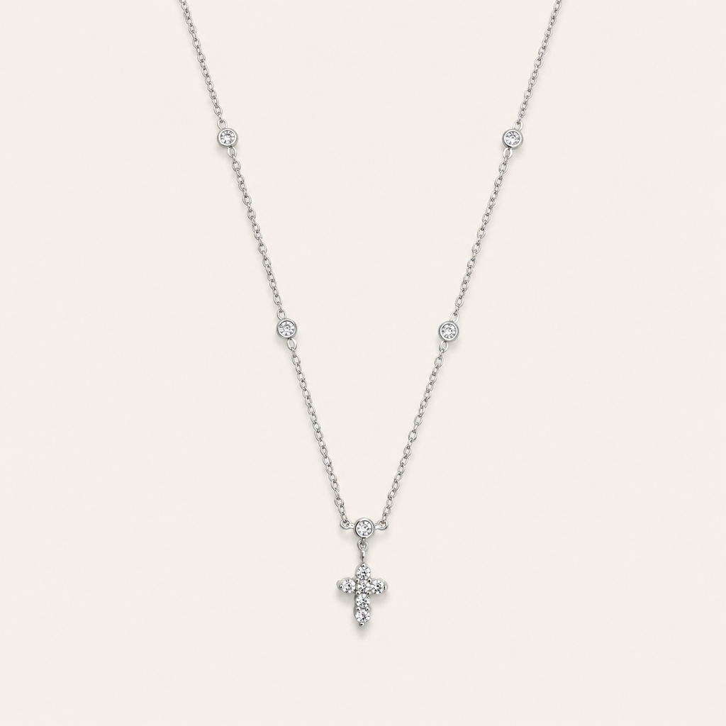 Amalfi Cross Necklace