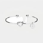 Vivienne Infinity Bangle Bracelet