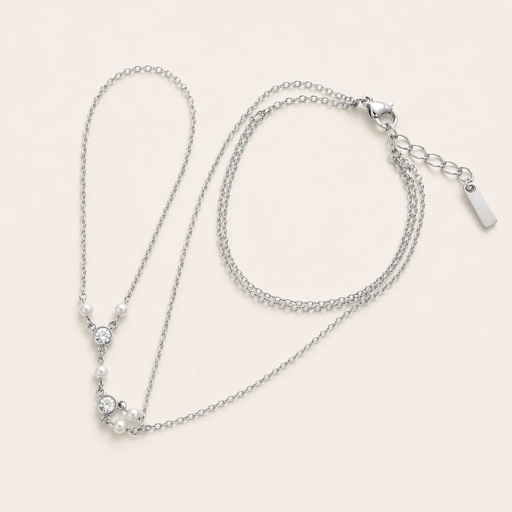 Celestine Crystal Hand Chain