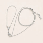 Celestine Crystal Hand Chain
