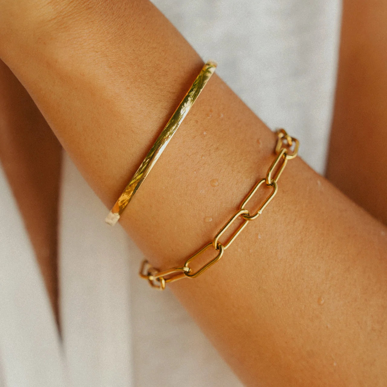 Comporta Chunky Paperclip Bracelet