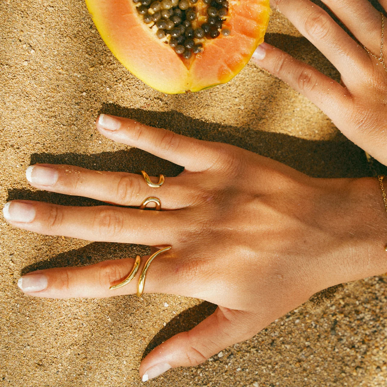 Capri Swirl Ring