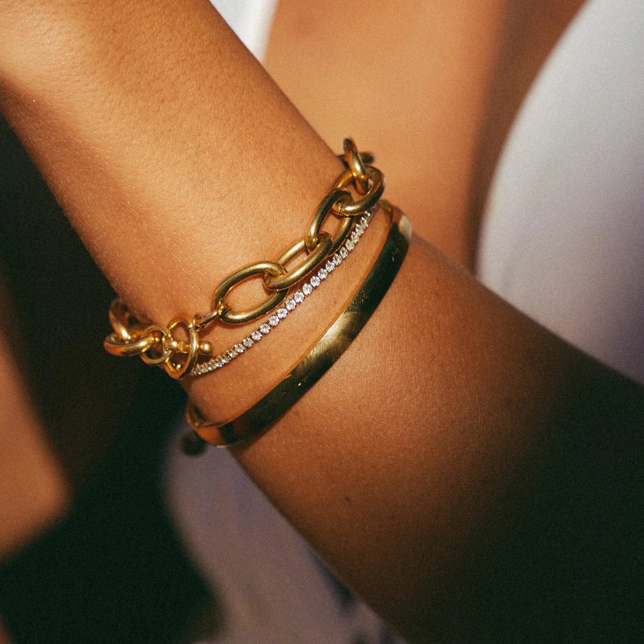 Talia Adjustable Tennis Bracelet