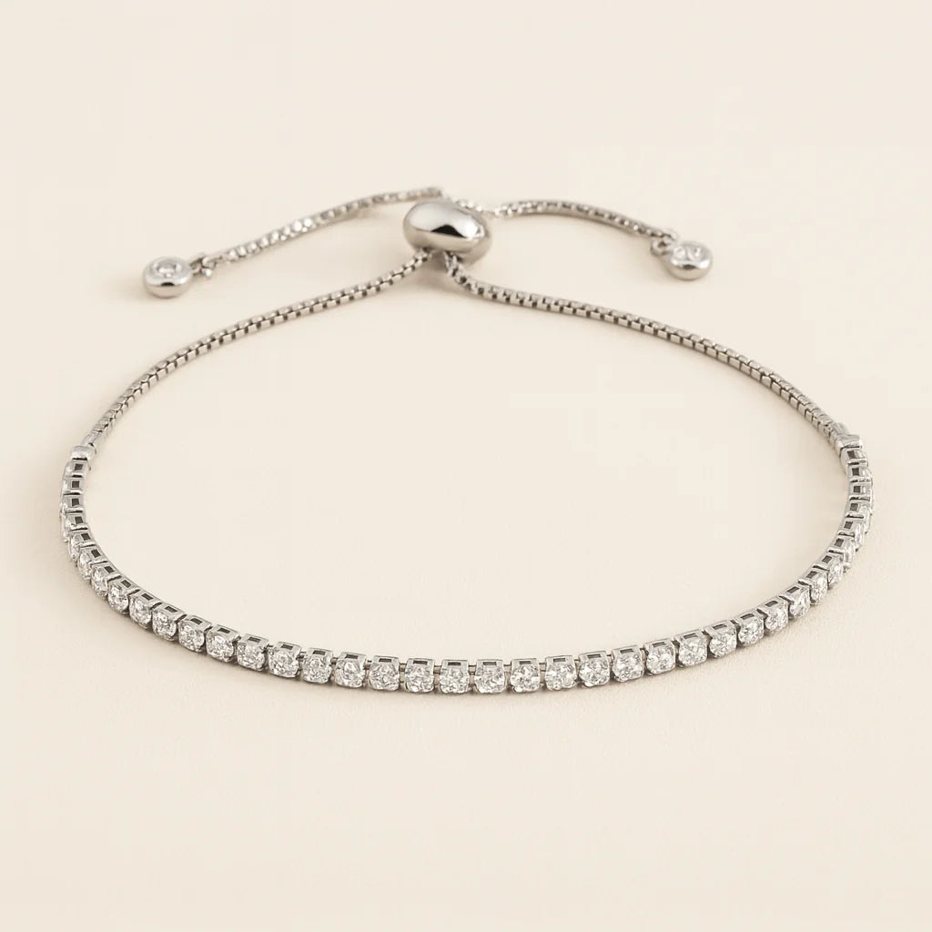 Talia Adjustable Tennis Bracelet
