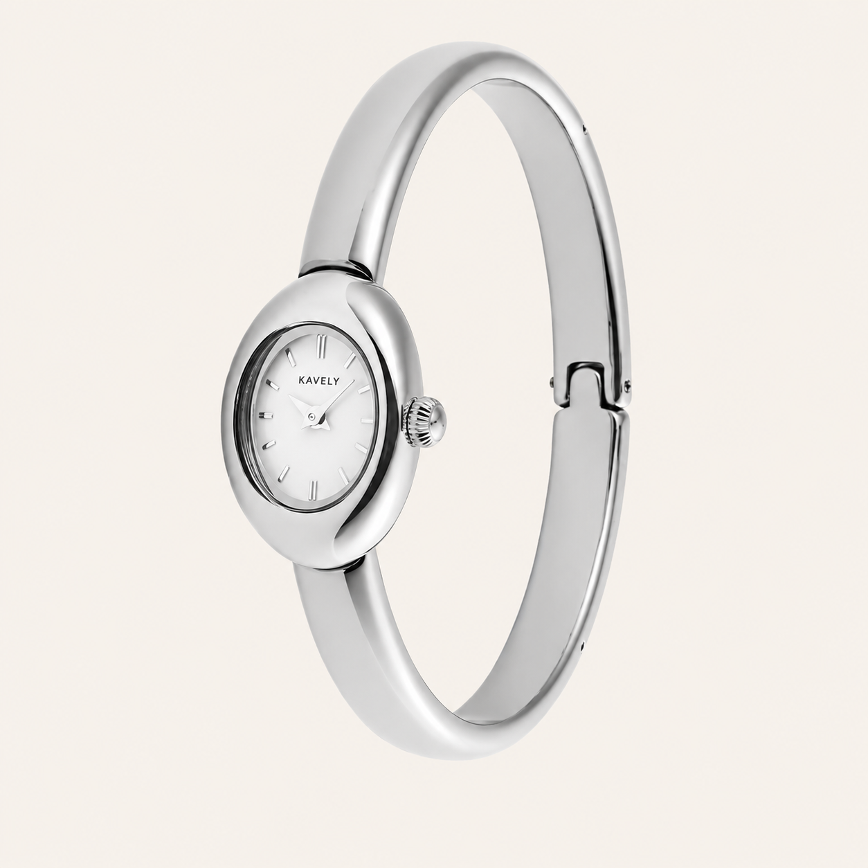Élodie Silver Bangle Watch