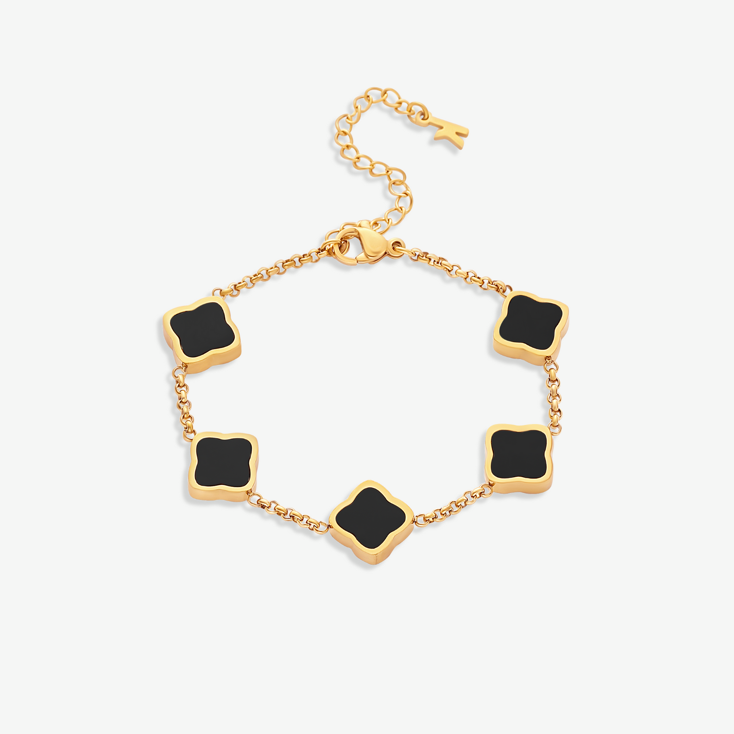 Celine Clover Bracelet - Green