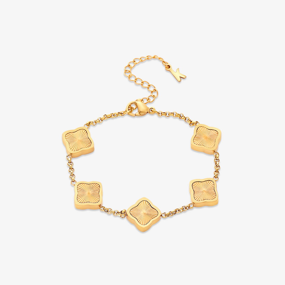 Celine Clover Bracelet - Black
