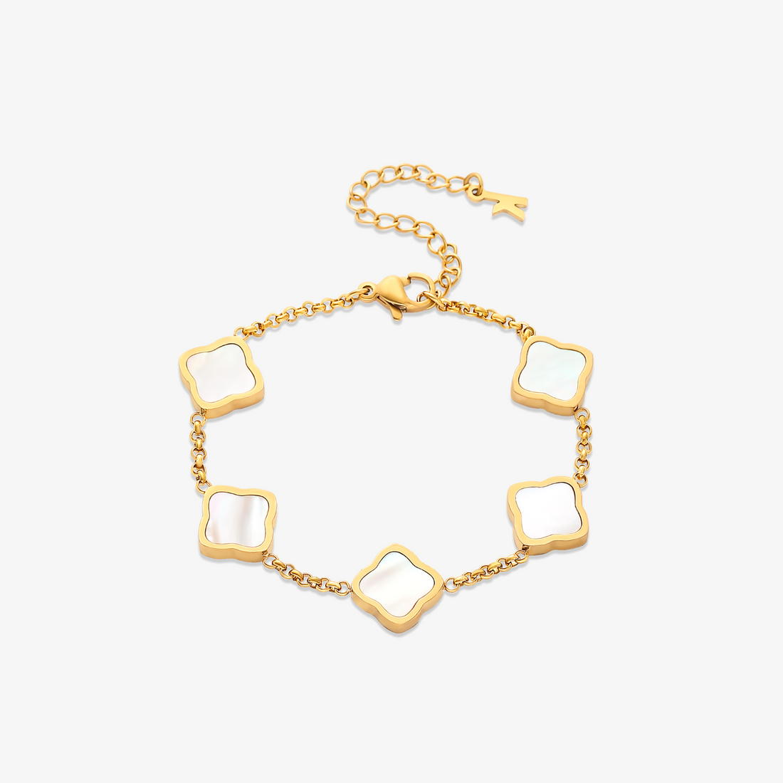 Celine Clover Bracelet - Black