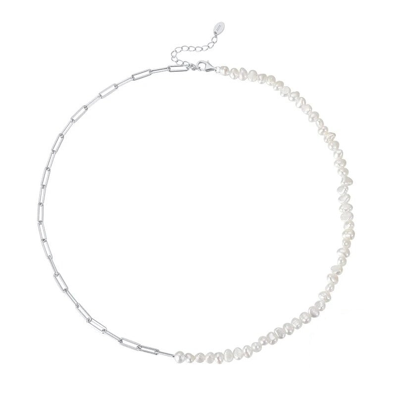 Rhoni® 14K Gold Paper Clip Pearl
