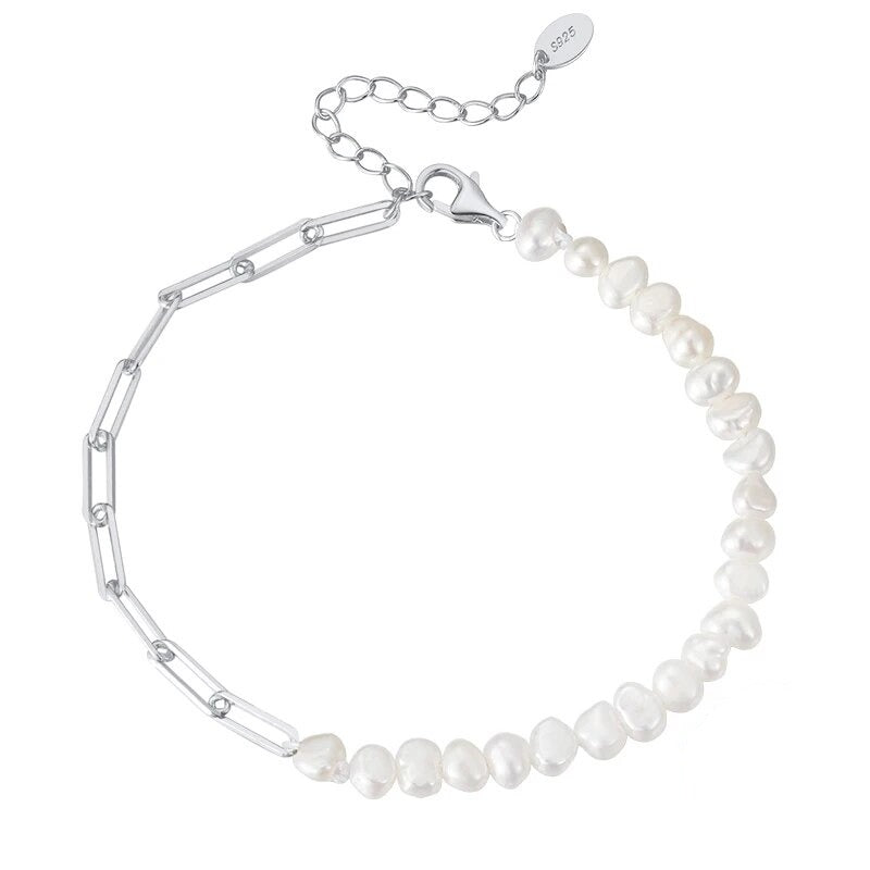 Rhoni® 14K Gold Paper Clip Pearl